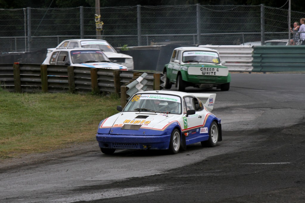 Barry Stewart dominated the Retro category at Mondello